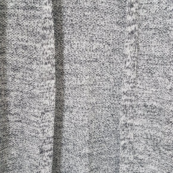 H&M Conscious Women Gray/White Knit Cardigan, XS - Picture 3 of 8